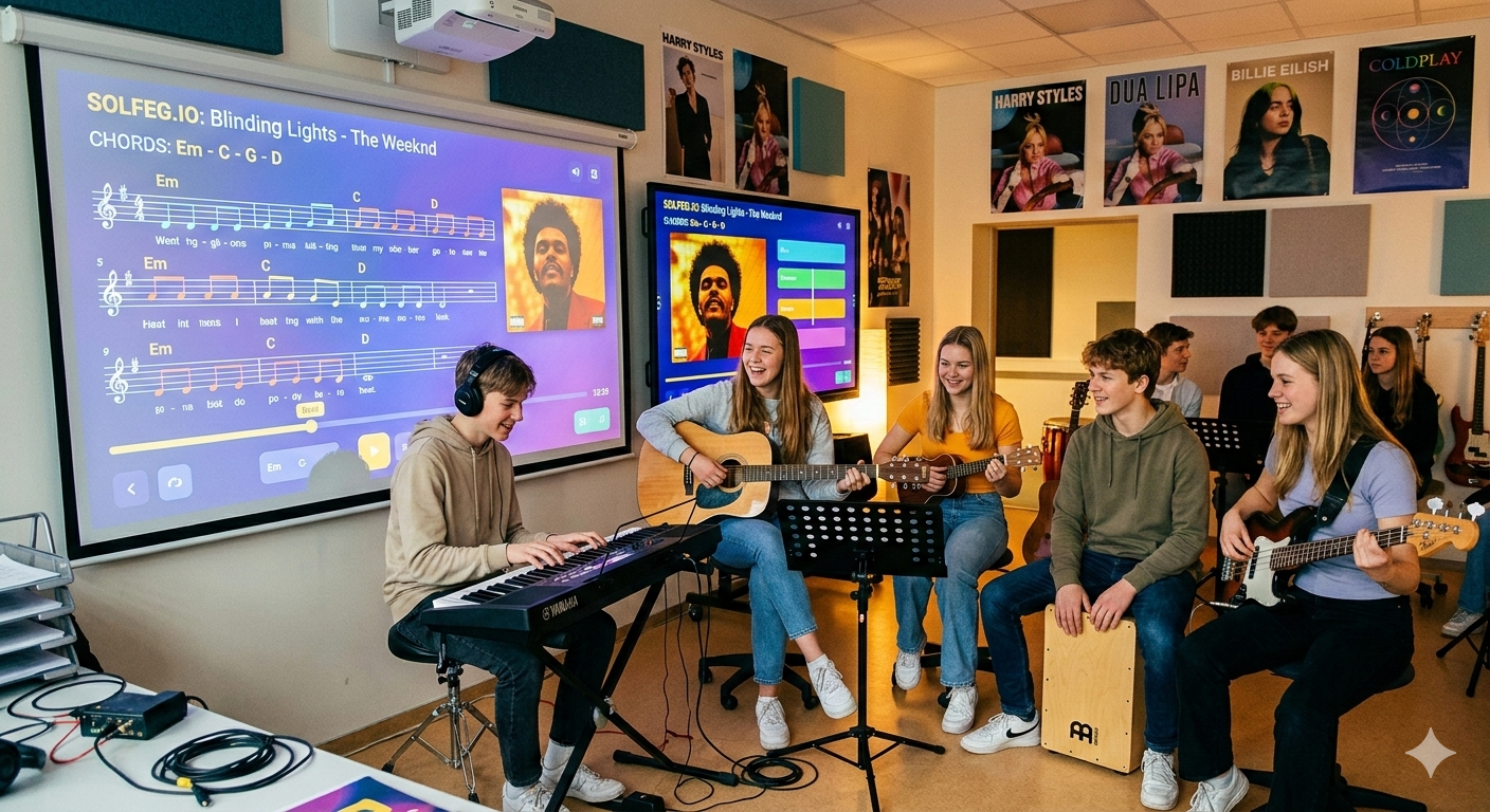 Dzejas, mūzikas un mākslas platforma Solfeg.io